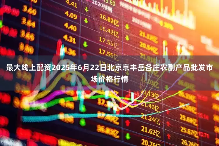 最大线上配资2025年6月22日北京京丰岳各庄农副产品批发市场价格行情